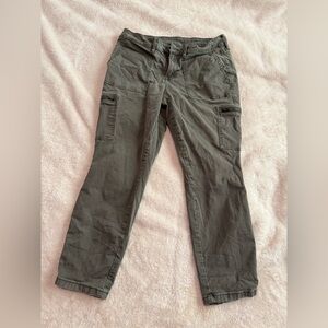 a.n.a Men's Cargo Pants - Olive Green